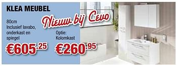 Promoties Klea meubel1 - Huismerk - Cevo - Geldig van 15/06/2011 tot 30/06/2011 bij Cevo Market