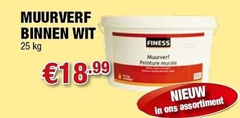 Promoties Muurverf binnen wit - Lifiness - Geldig van 15/06/2011 tot 30/06/2011 bij Cevo Market