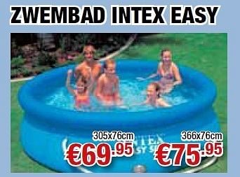 Promoties Zwembad intex easy - Huismerk - Cevo - Geldig van 15/06/2011 tot 30/06/2011 bij Cevo Market