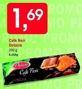 DELACRE Café noir 200 g