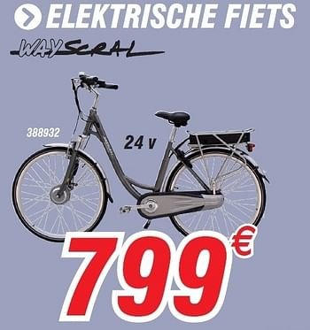 Promotions Elektrische fiets - Produit maison - Auto 5  - Valide de 20/06/2011 à 16/07/2011 chez Auto 5