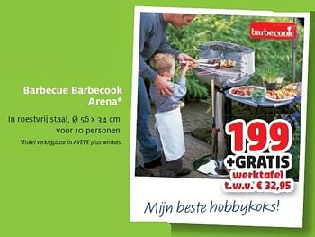 Promoties Barbecue arena - Barbecook - Geldig van 22/06/2011 tot 02/07/2011 bij Aveve