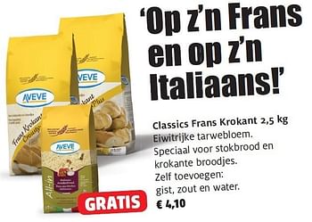 Promoties Classics frans krokant - Huismerk - Aveve - Geldig van 22/06/2011 tot 02/07/2011 bij Aveve