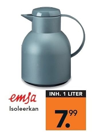 Promoties Isoleerkan - Emsa - Geldig van 01/07/2011 tot 31/07/2011 bij Blokker