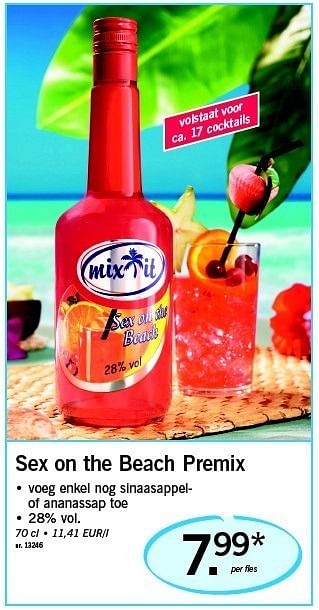 Huismerk Lidl Sex On The Beach Premix Promotie Bij Lidl Free Download Nude Photo Gallery 
