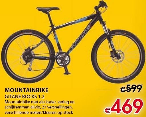 Produit maison Molecule Mountainbike gitane rocks 1.2 En