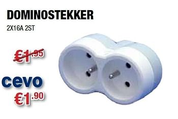 Promoties Dominostekker - Huismerk - Cevo - Geldig van 20/07/2011 tot 31/07/2011 bij Cevo Market