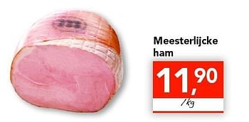 Promoties Meesterlijcke ham - Beenhouwerij - Geldig van 18/08/2011 tot 27/08/2011 bij Supra