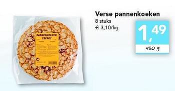 Promoties Verse pannenkoeken - Huismerk - Supra - Geldig van 18/08/2011 tot 27/08/2011 bij Supra