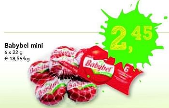 Promoties Babybel mini - Babybel - Geldig van 18/08/2011 tot 27/08/2011 bij Supra