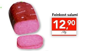 Promotions Feinkost salami - Boulangerie - Valide de 18/08/2011 à 27/08/2011 chez Supra