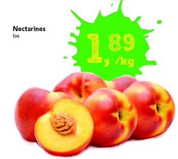 Promoties Nectarines - Huismerk - Supra - Geldig van 18/08/2011 tot 27/08/2011 bij Supra