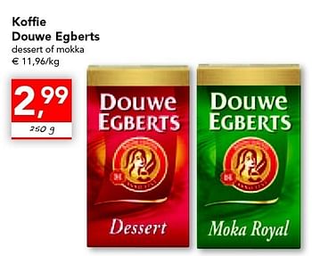 Promoties Koffie douwe egberts - Douwe Egberts - Geldig van 18/08/2011 tot 27/08/2011 bij Supra