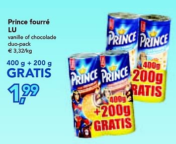 Promoties Prince fourré lu - Lu - Geldig van 18/08/2011 tot 27/08/2011 bij Supra