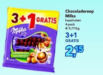 Promoties Chocoladereep milka - Milka - Geldig van 18/08/2011 tot 27/08/2011 bij Supra