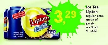 Promoties Ice tea lipton regular - Lipton - Geldig van 18/08/2011 tot 27/08/2011 bij Supra