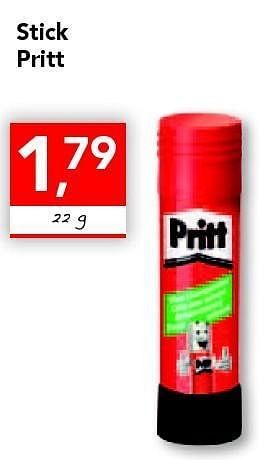 Promoties Stick pritt - Pritt - Geldig van 18/08/2011 tot 27/08/2011 bij Supra