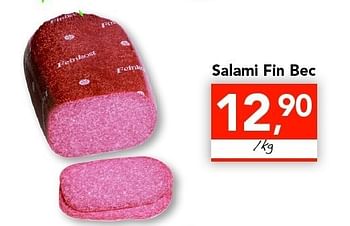 Promotions Salami fin bec - Boulangerie - Valide de 18/08/2011 à 27/08/2011 chez Supra