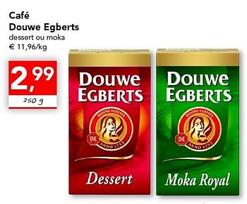 Promoties Café douwe egberts - Douwe Egberts - Geldig van 18/08/2011 tot 27/08/2011 bij Supra