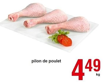 Promotions Pilon de poulet - Boulangerie - Valide de 18/08/2011 à 31/08/2011 chez Spar (Colruytgroup)
