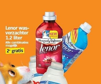 Promoties Lenor wasverzachter 1.2 liter - Lenor - Geldig van 22/08/2011 tot 28/08/2011 bij Albert Heijn