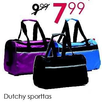 Promoties Dutchy sporttas - Dutchy - Geldig van 24/08/2011 tot 06/09/2011 bij Scapino