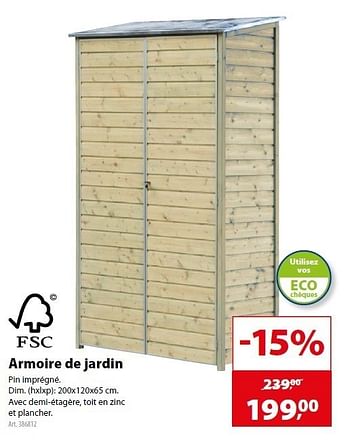 Promotion Gamma Armoire De Jardin Produit Maison Gamma Jardin Et Fleurs Valide Jusqua 4 Promobutler