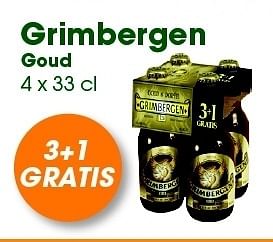 Promoties Grimbergen goud - Grimbergen - Geldig van 26/08/2011 tot 04/09/2011 bij Prik & Tik