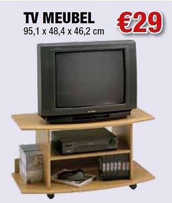 Promoties Tv meubel - Huismerk - Cevo - Geldig van 08/09/2011 tot 21/09/2011 bij Cevo Market
