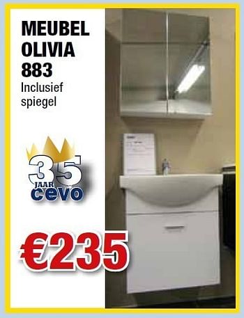 Promoties Meubel olivia 883 - Huismerk - Cevo - Geldig van 08/09/2011 tot 21/09/2011 bij Cevo Market