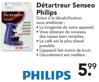 Promoties Détartreur senseo philips - Philips - Geldig van 26/09/2011 tot 09/10/2011 bij Blokker