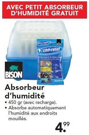 Promoties Absorbeur d`humidité - Bison - Geldig van 26/09/2011 tot 09/10/2011 bij Blokker