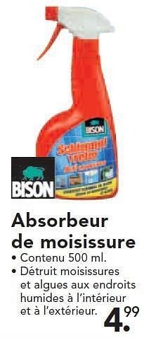 Promoties Absorbeur de moisissure - Bison - Geldig van 26/09/2011 tot 09/10/2011 bij Blokker