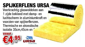 Promoties Spijkerflens ursa - Ursa - Geldig van 30/09/2011 tot 12/10/2011 bij Cevo Market
