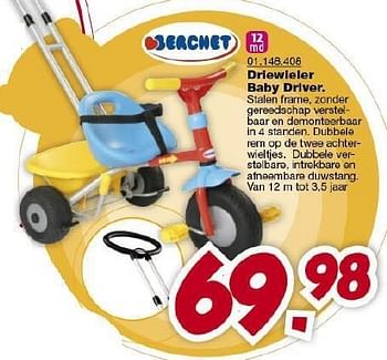 hemel straf Rang Berchet Driewieler baby driver - Promotie bij Maxi Toys