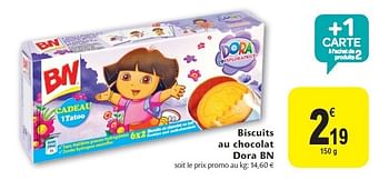 Bn Biscuits Au Chocolat Dora Bn En Promotion Chez Carrefour