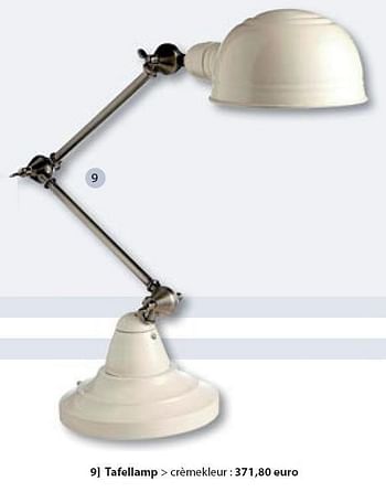 Promoties Tafellamp - Bloomingville - Geldig van 10/10/2011 tot 28/02/2012 bij Euro Shop