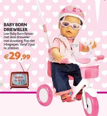 Baby Born Baby born driewieler - Fun