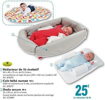 P Titdodo Reducteur De Lit Evolutif En Promotion Chez Carrefour