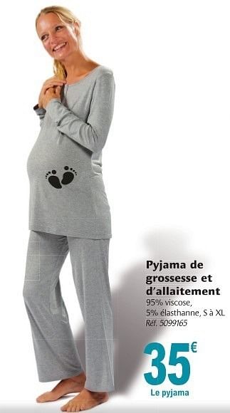 Legging de grossesse noir L TEX BABY à Prix Carrefour