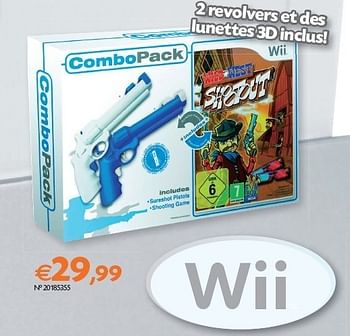 Promotions Combopack - Nintendo - Valide de 25/10/2011 à 07/11/2011 chez Fun