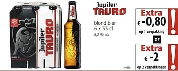 Promoties Blond bier - Jupiler - Geldig van 26/10/2011 tot 08/11/2011 bij Colruyt