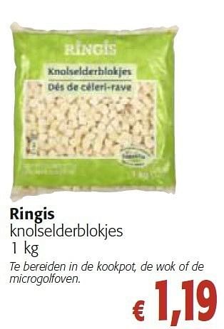 Promotions Knolselderblokjes - Ringis - Valide de 26/10/2011 à 08/11/2011 chez Colruyt