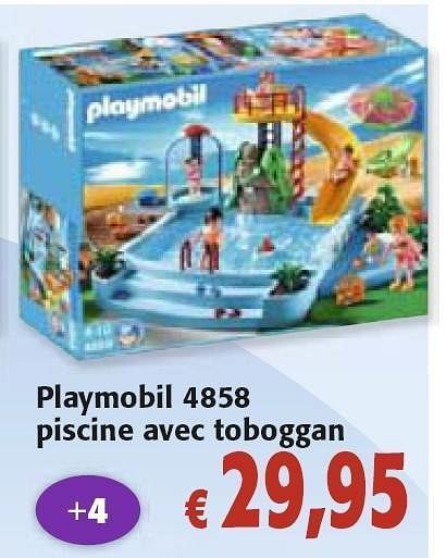 playmobil piscine 4858
