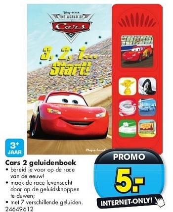 Promotions Cars 2 geluidenboek - Cars - Valide de 29/10/2011 à 31/12/2011 chez Bart Smit