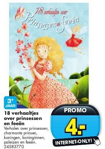 Promoties 18 verhaaltjes over prinsessen en feeën - Huismerk - Bart Smit - Geldig van 29/10/2011 tot 31/12/2011 bij Bart Smit