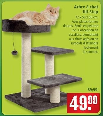 Promotion Maxi Zoo Arbre A Chat Jill Step Produit Maison Maxi Zoo Animaux Accessoires Valide Jusqua 4 Promobutler