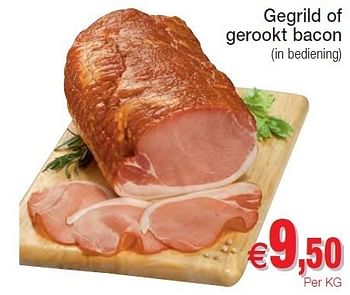 Promoties Gegrild of gerookt bacon - Huismerk - Intermarche - Geldig van 01/11/2011 tot 06/11/2011 bij Intermarche