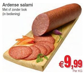 Promoties Ardense salami - Huismerk - Intermarche - Geldig van 01/11/2011 tot 06/11/2011 bij Intermarche