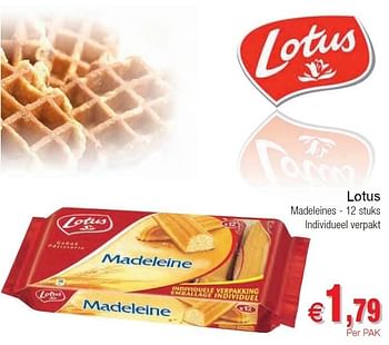 Promoties Lotus gevulde wafels - Lotus Bakeries - Geldig van 01/11/2011 tot 06/11/2011 bij Intermarche